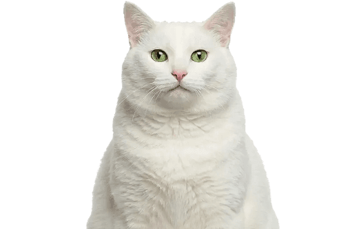 White cat